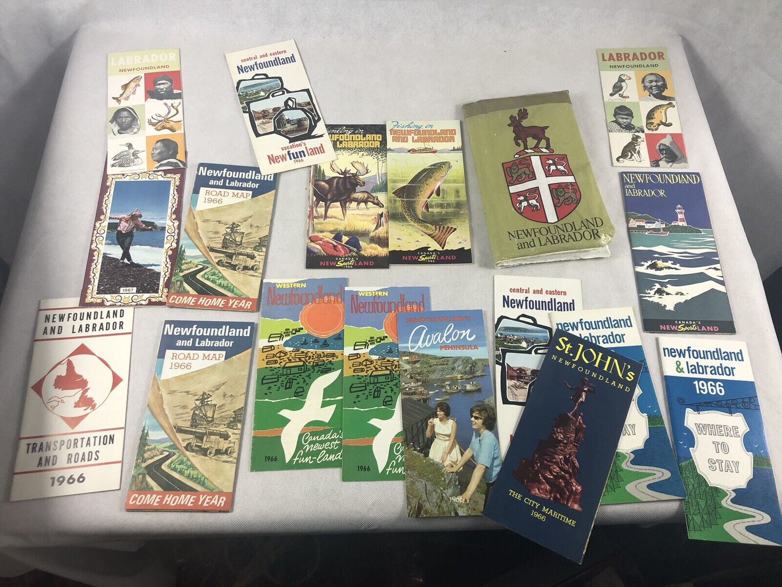 Vintage Newfoundland & Labrador Travel Packet, 1966