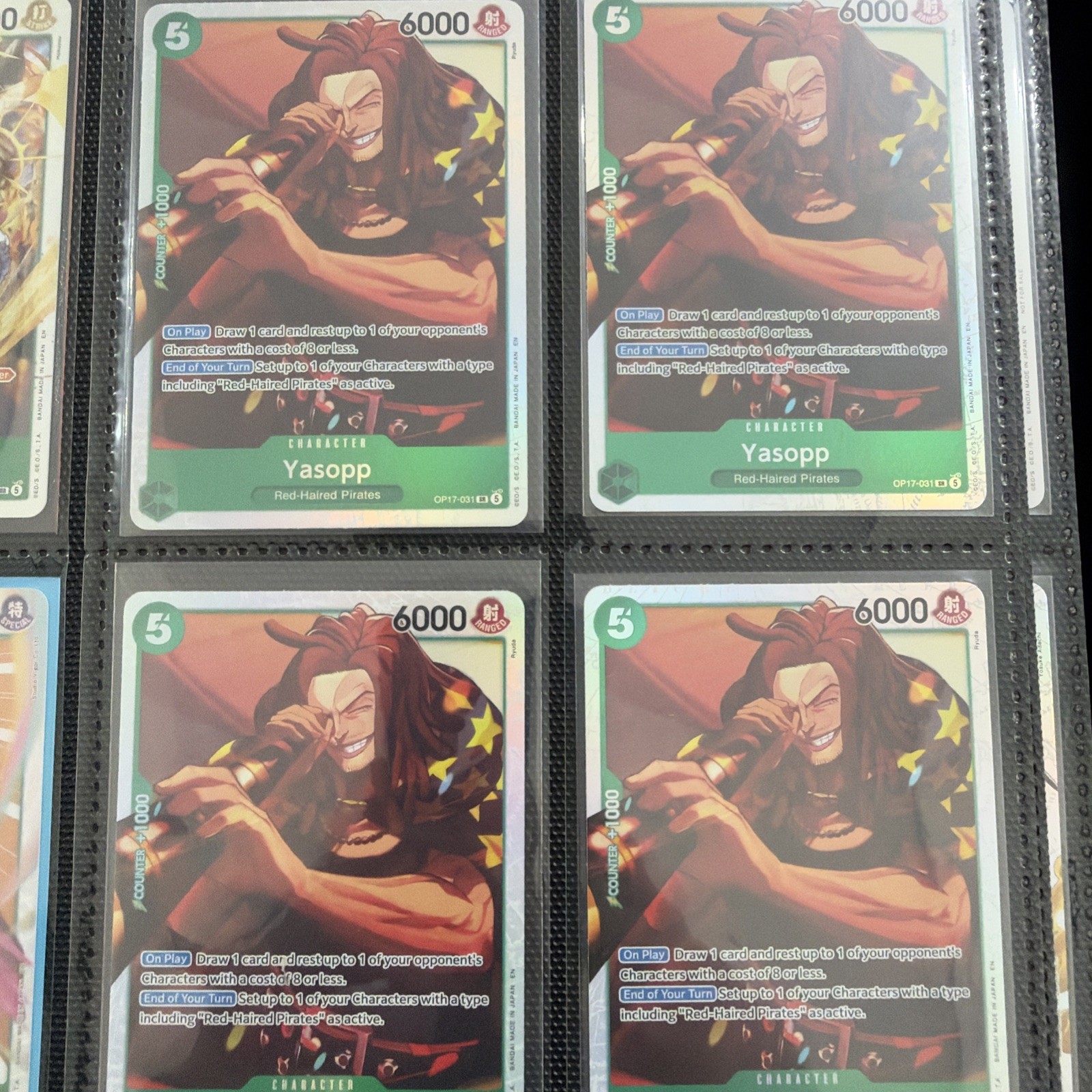 One Piece TCG | Yasopp OP17-031 | SR | English | NM X1