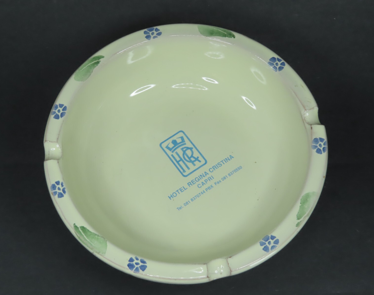 Vintage Hotel Regina Cristina Capri Porcelain 6\