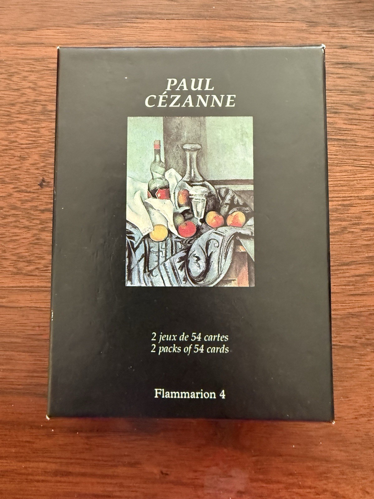 Vintage 1995 Paul Cézanne Playing Cards Double Deck Flammarion Art 1 deck sealed