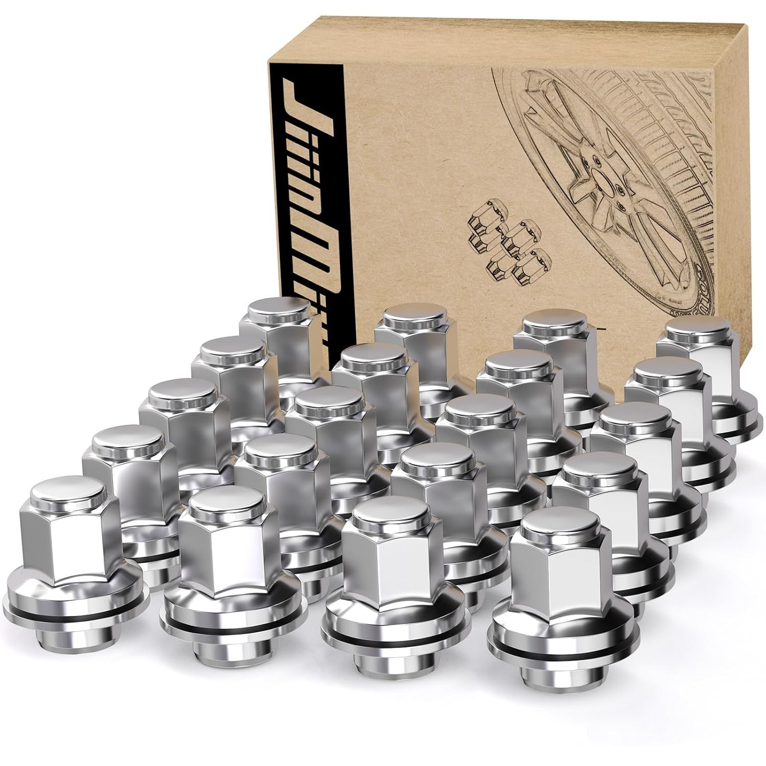M12X1.5 Toyota Lexus Lug Nuts, 13/16\