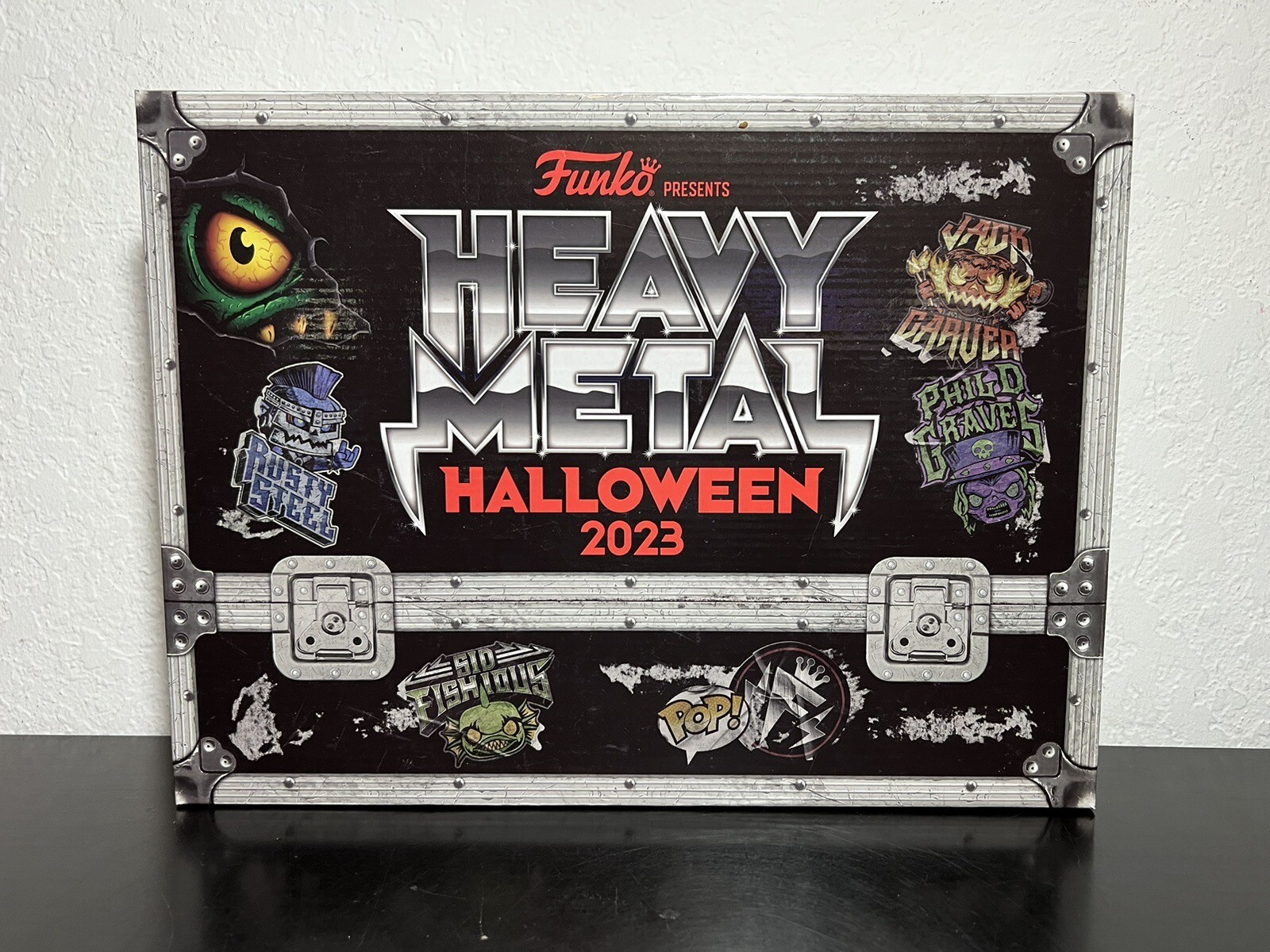 FUNKO Heavy Metal Halloween 2023 Spare Box Only Package Cardboard NO POPS NEW FUNKO Heavy Metal Halloween 2023 Spare Box Only Package Cardboard NO POPS NEW