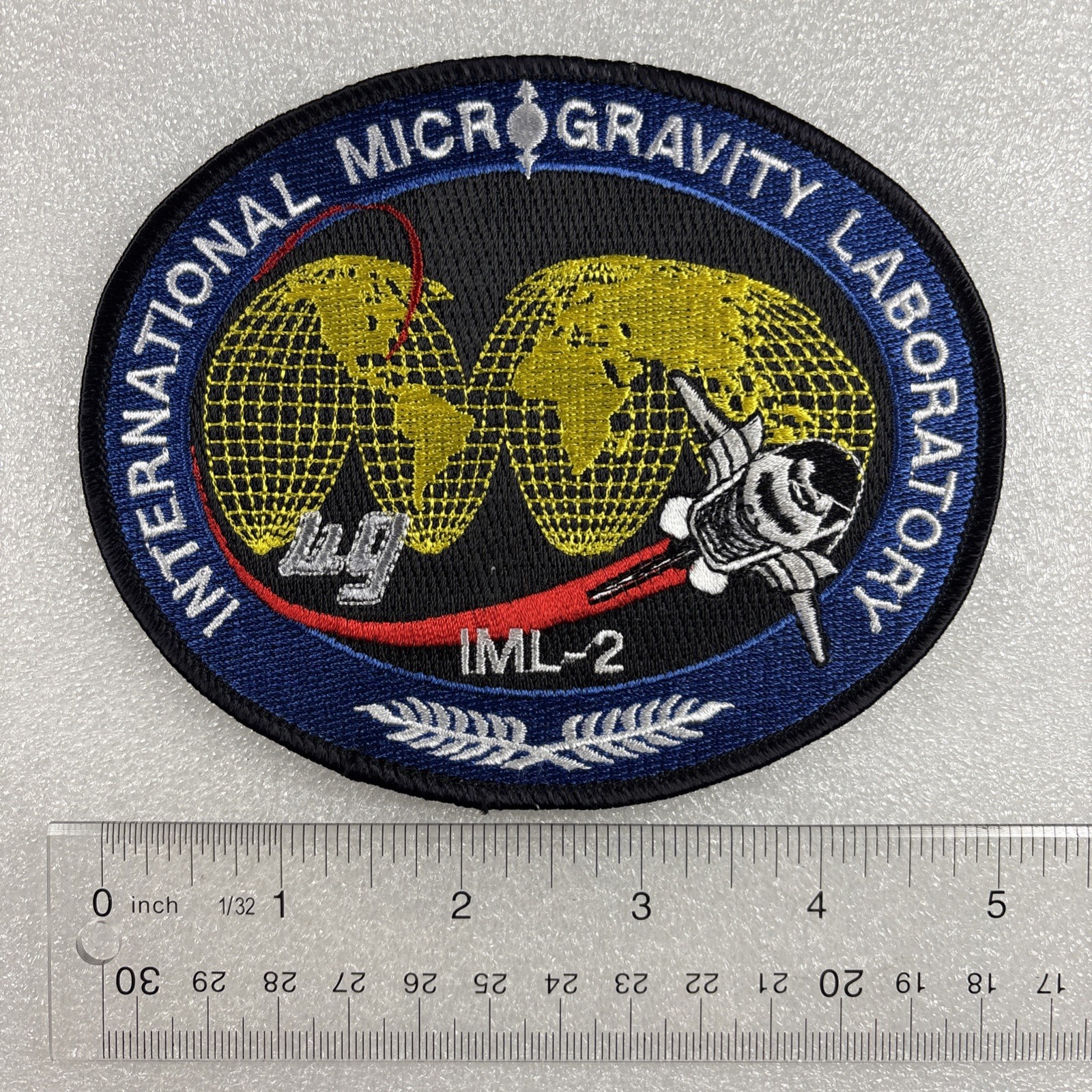NASA International Microgravity Laboratory 2 (IML-2) mission patch