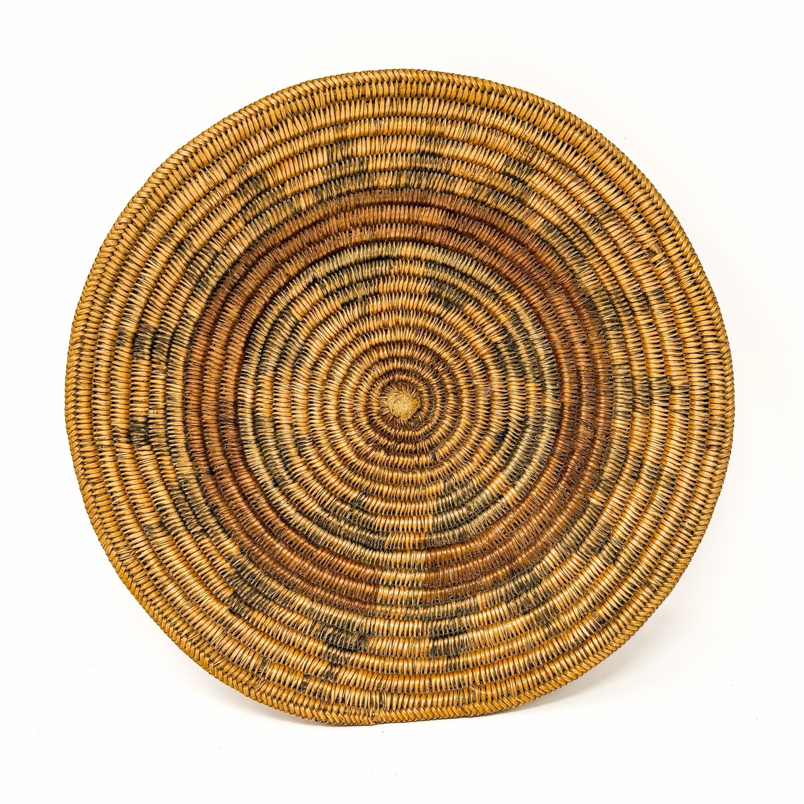 Antique Navajo Diné Wedding Ceremony Basket 13” Handwoven Native American