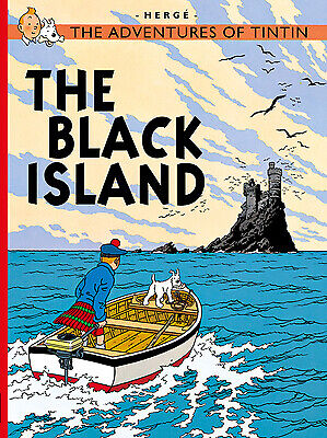 Tintin Black Island by Herge