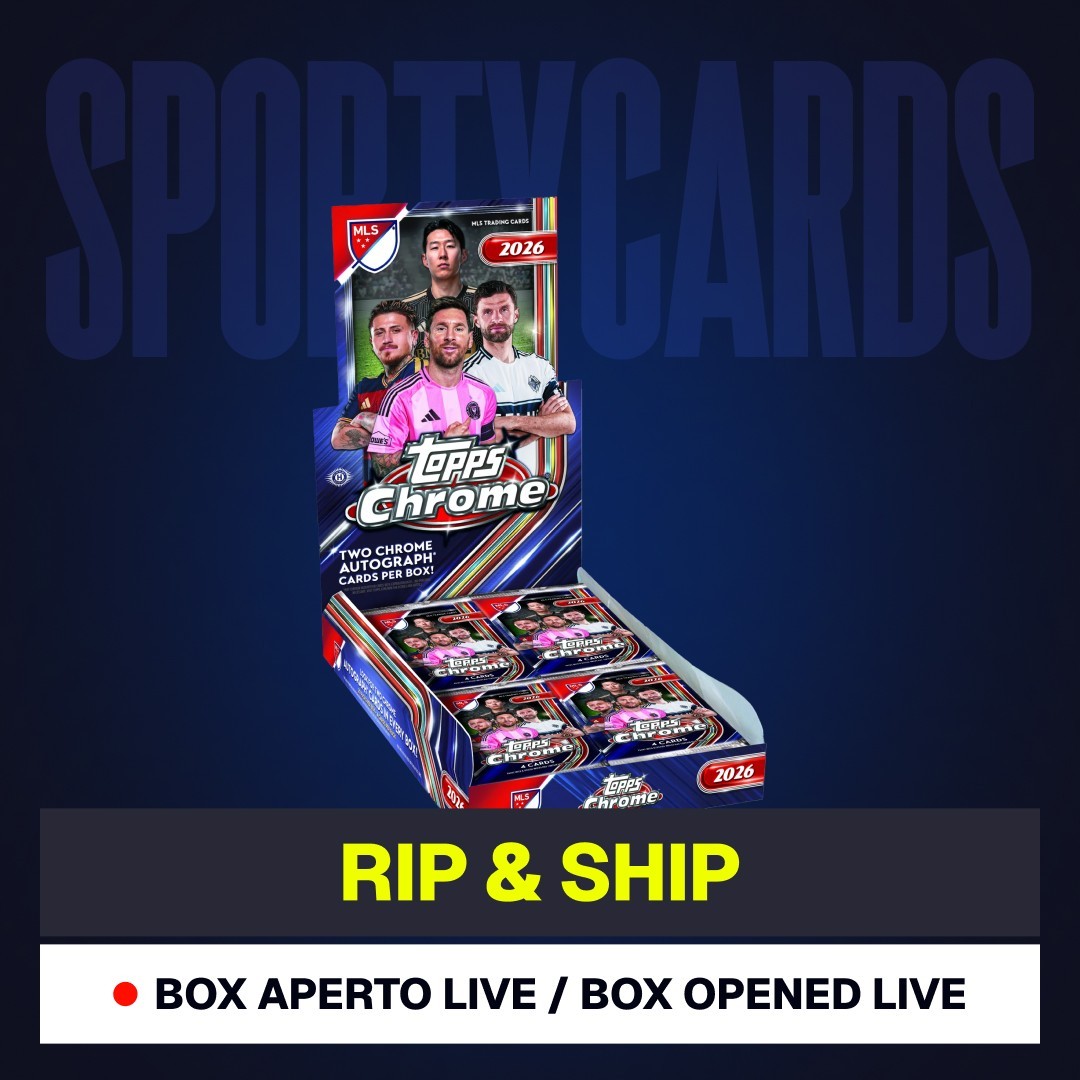 [RIP&SHIP] Topps Chrome MLS 2026 - Hobby Box