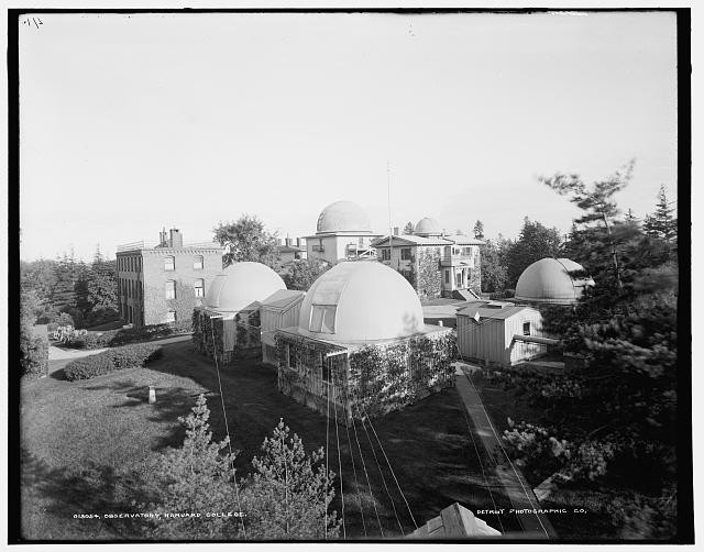 Cambridge Massachusetts Harvard College Observatory 1900 Astronomical Domes