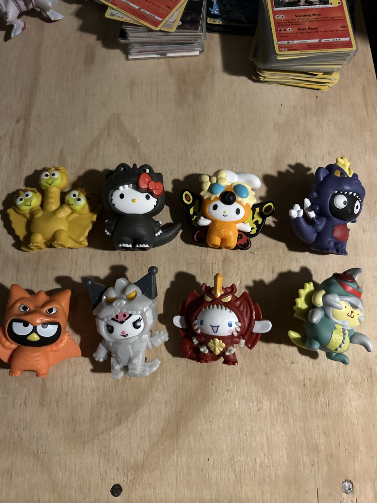 2026 McDonald\'s Hello Kitty X Godzilla Happy meal Complete Set 8