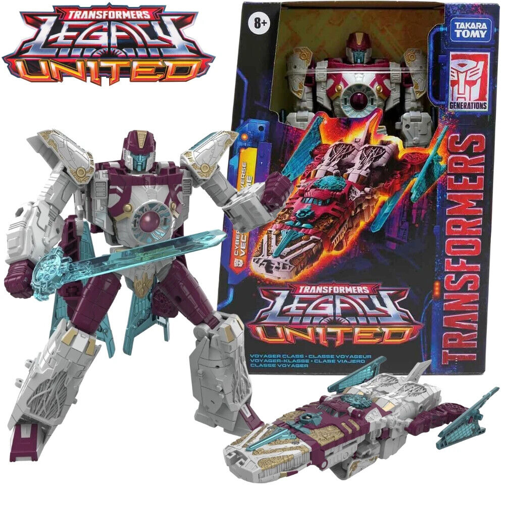 Transformers Legacy United Voyager Cybertron Universe Vector Prime Acti