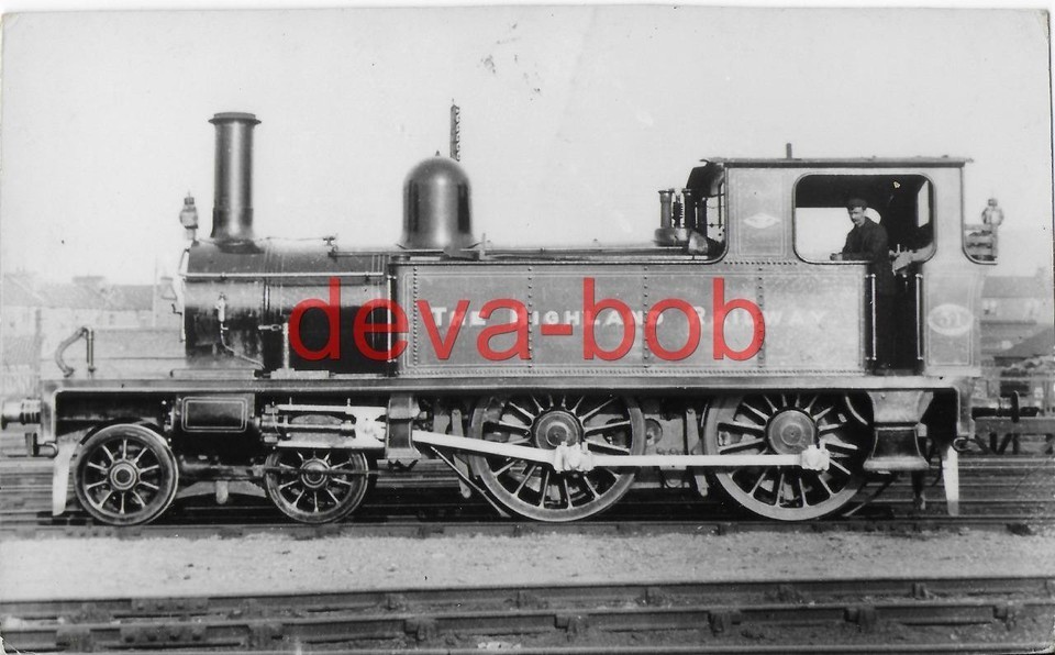 Railway Photo Highland Yankee Tank 51 c1900 HR 4-4-0T Loco LMS Railway Photo Highland Yankee Tank 51 c1900 HR 4-4-0T Loco LMS