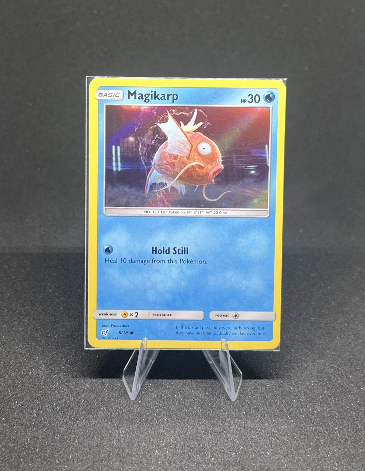 Pokémon - Magikarp 8/18 Common Holo Detective Pikachu - NM