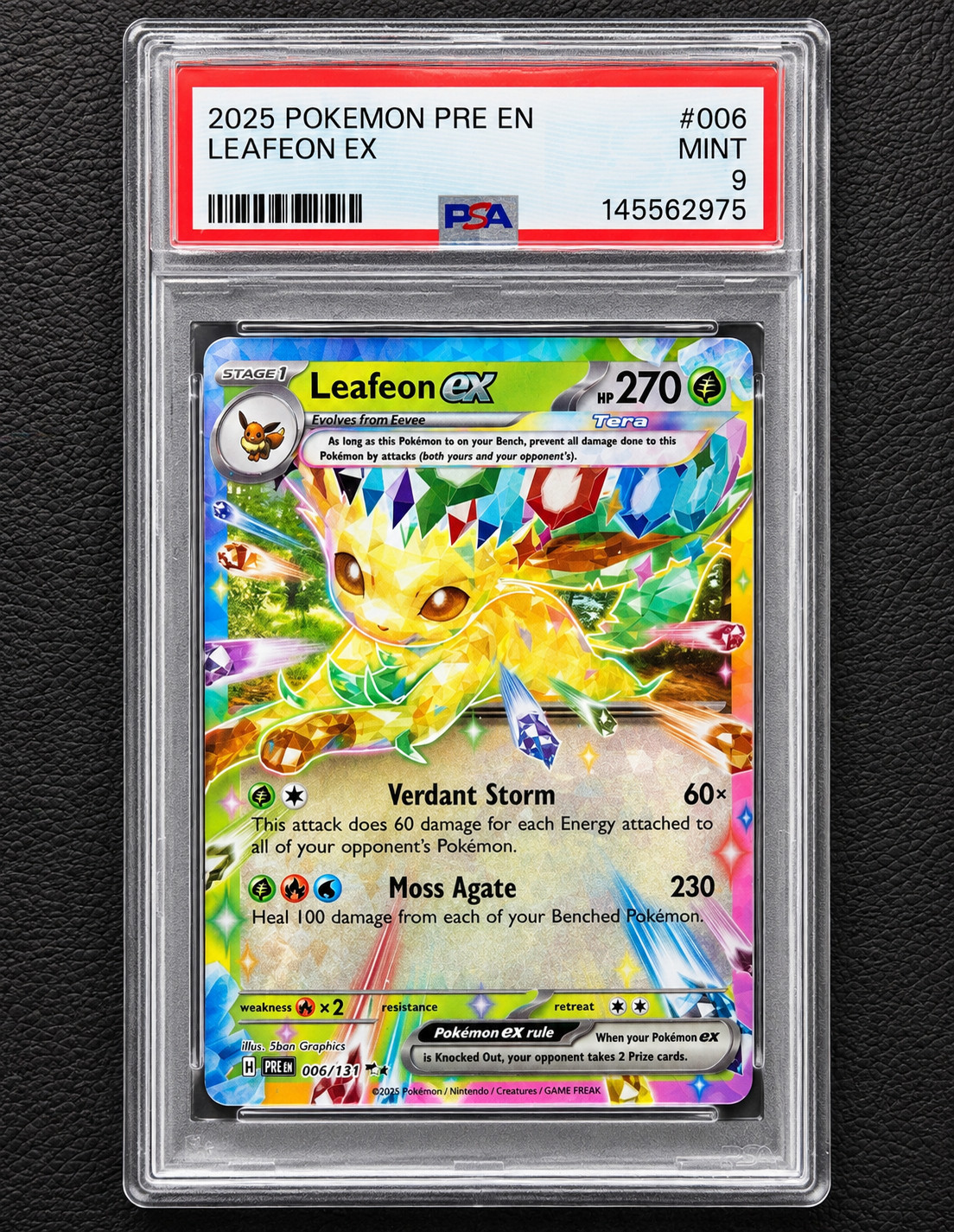 Folipurba ex ENG PRE 006/131 PSA 9 