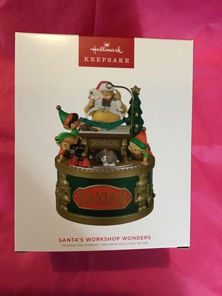 Hallmark Keepsake Ornament 2022 Santa’s Workshop Wonders Magic light sound Train Hallmark Keepsake Ornament 2022 Santa’s Workshop Wonders Magic light sound Train
