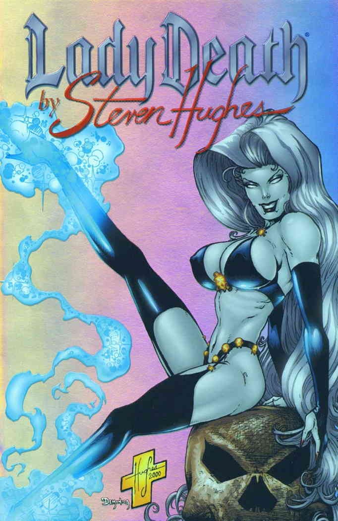 Lady Death by Steven Hughes #1A VF/NM; Chaos | Premium Edition Ltd to 3,000 Foil