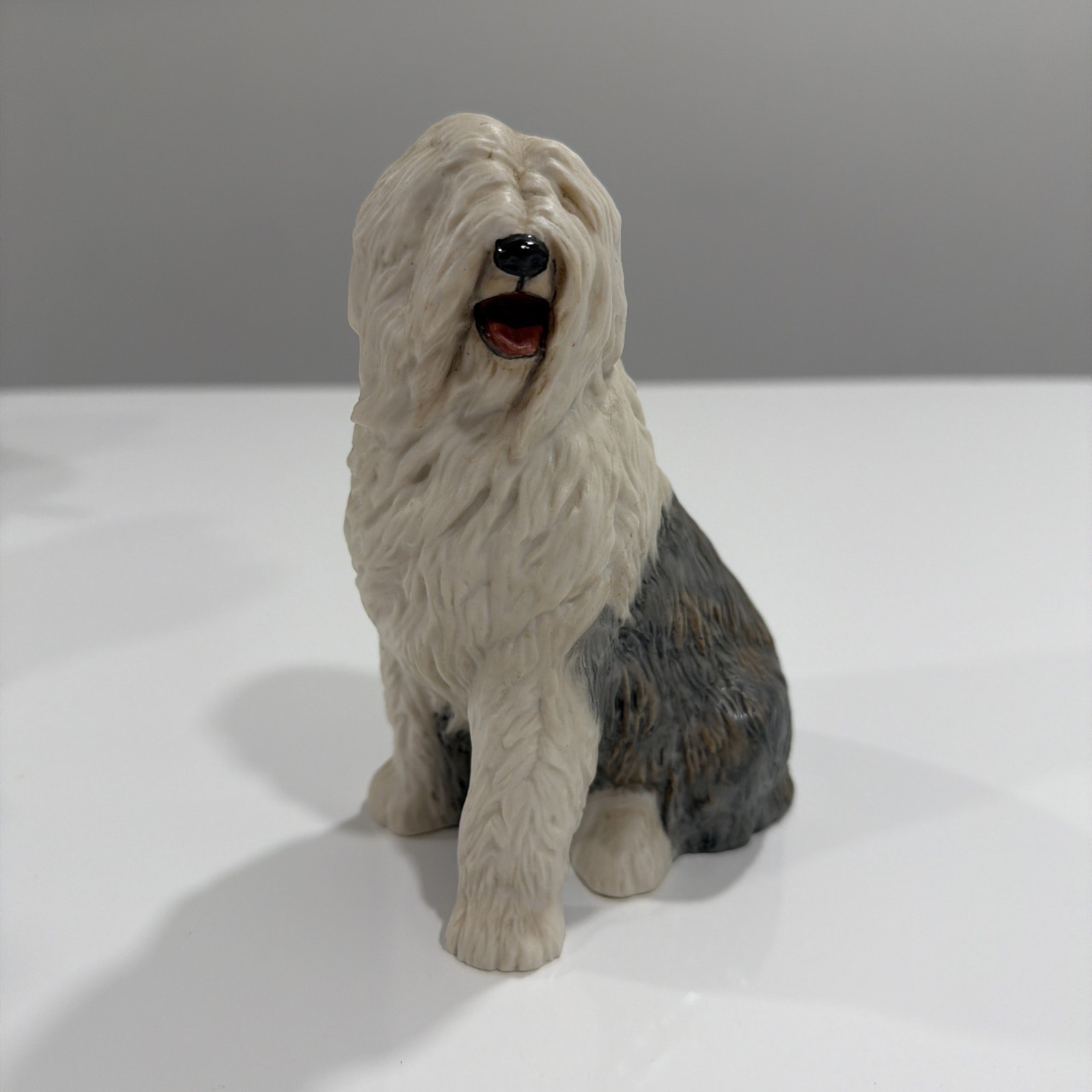 Aynsley Made In England 1980 Fine Porcelain Figurine Old English Sheep Dog