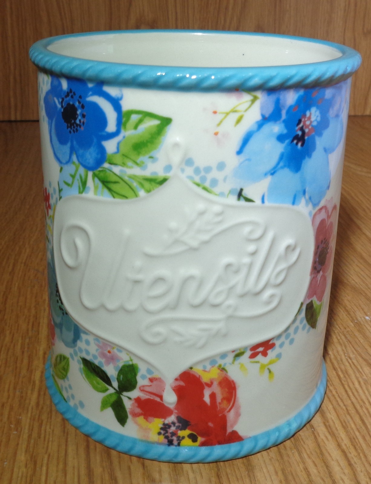 Pioneer Woman STONEWARE UTINSIL HOLDER