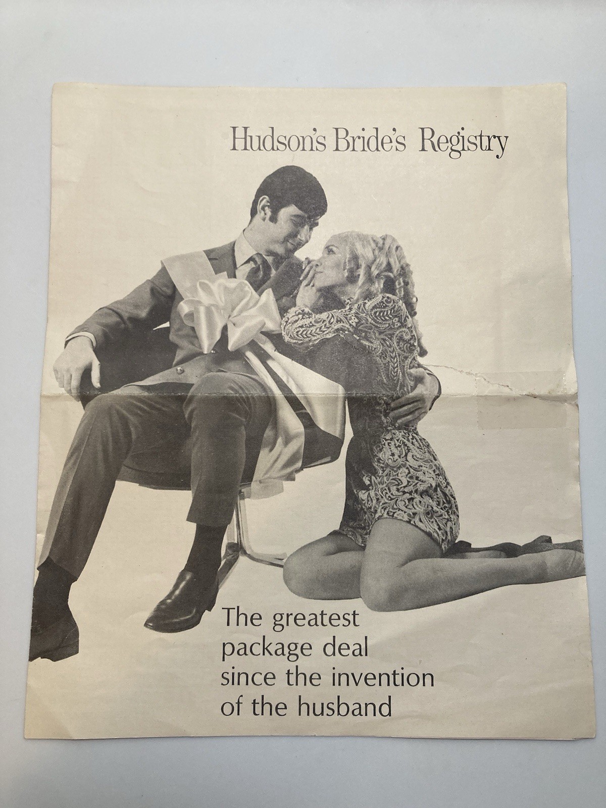 Vintage 1974 Hudson\'s Bride Registry & J.L. Hudson Co. Work Schedule Detroit, MI