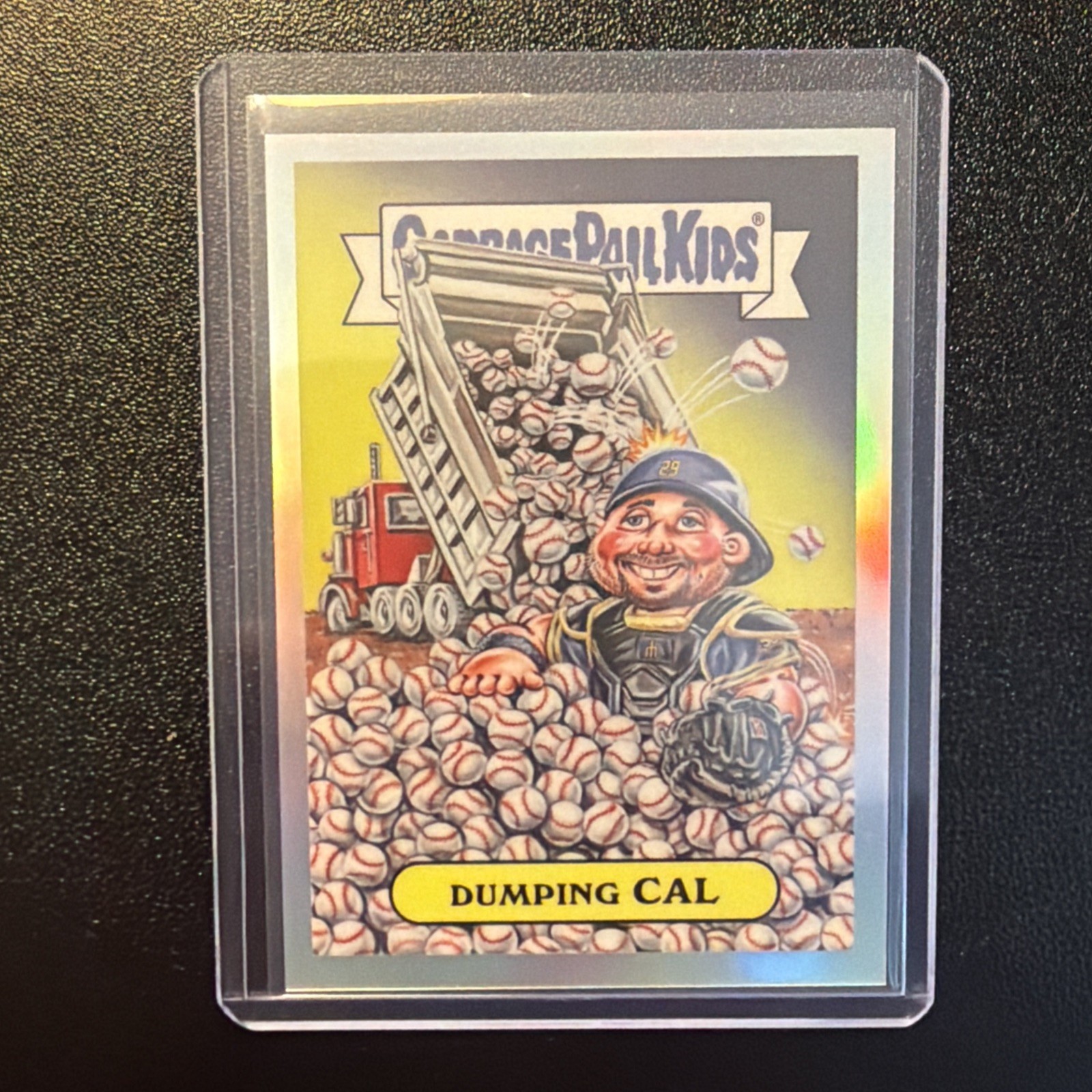 Topps 2025 Garbage Pail Kids Chrome Dumping Cal GPK-6