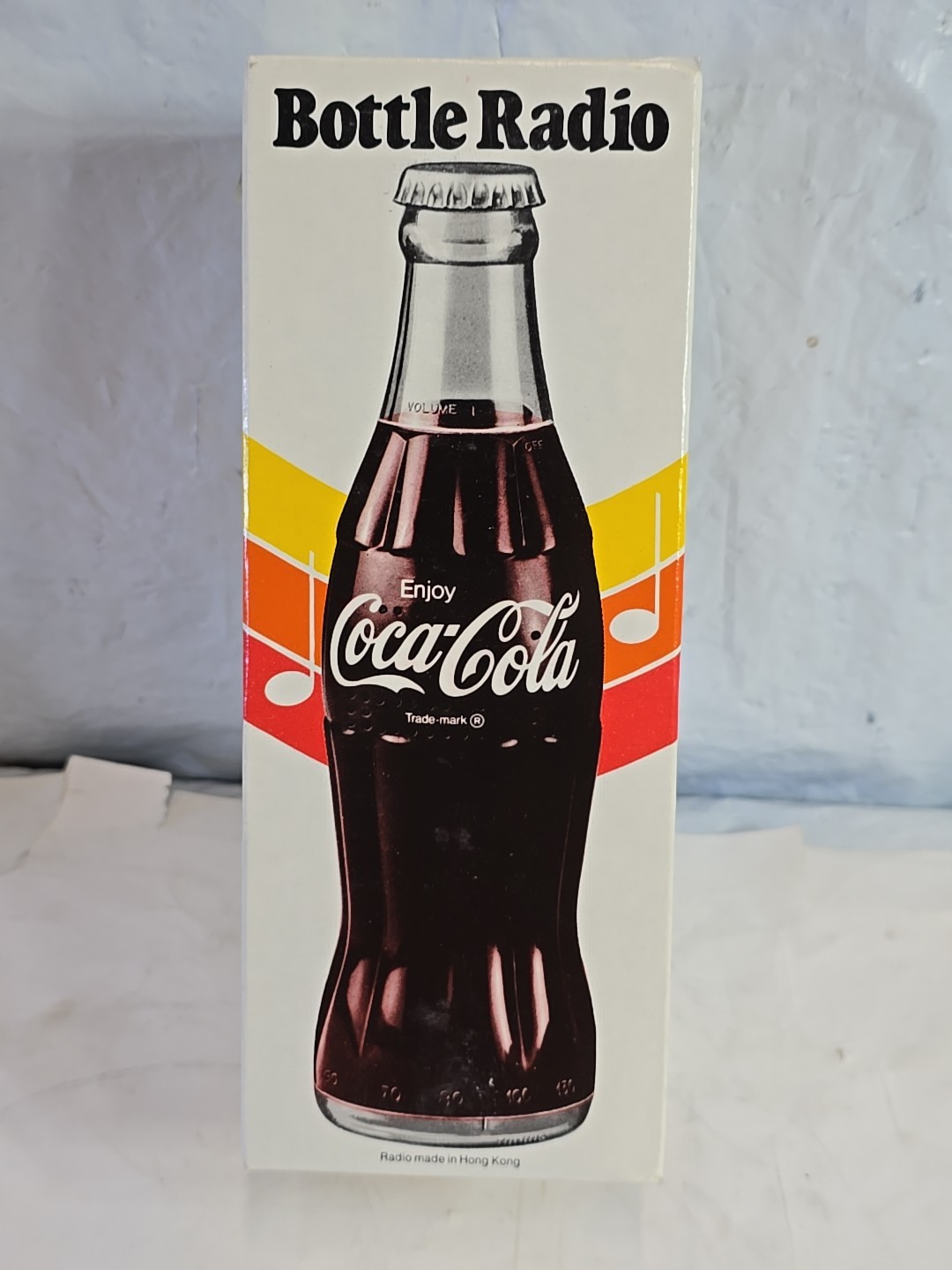 1979 Coca Cola Bottle AM Radio Vintage Coke Collectible Soda Promo Sealed Box
