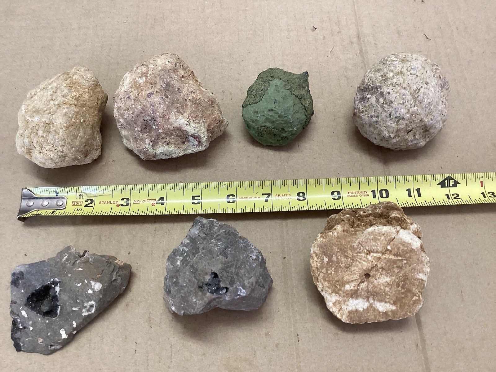 Geodes And More From New York State Lot Of 7 Pieces