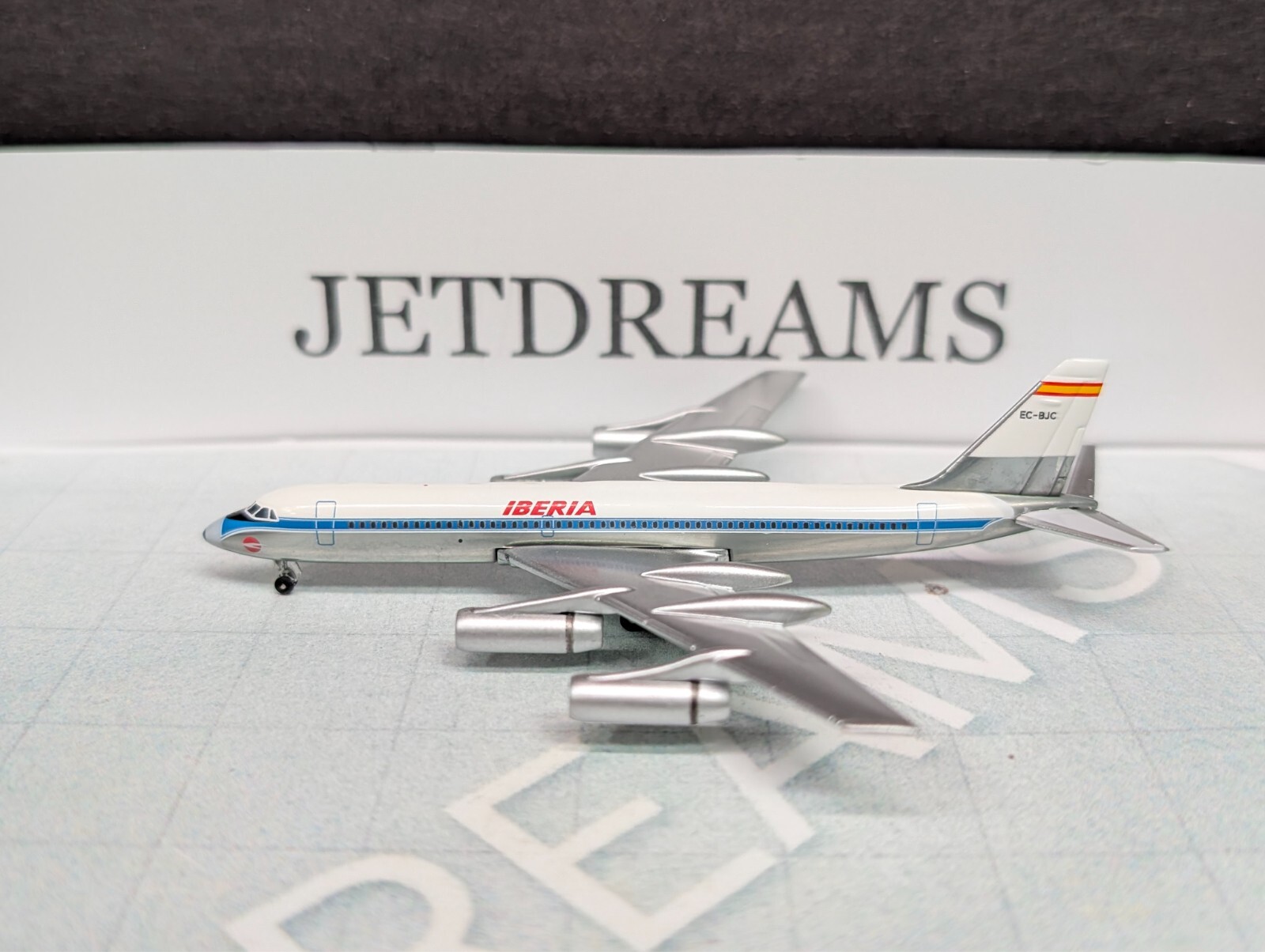 1/400 IBERIA CONVAIR CV-990 SPANTAX HYBRID COLORS EC-BJC AEROCLASSICS