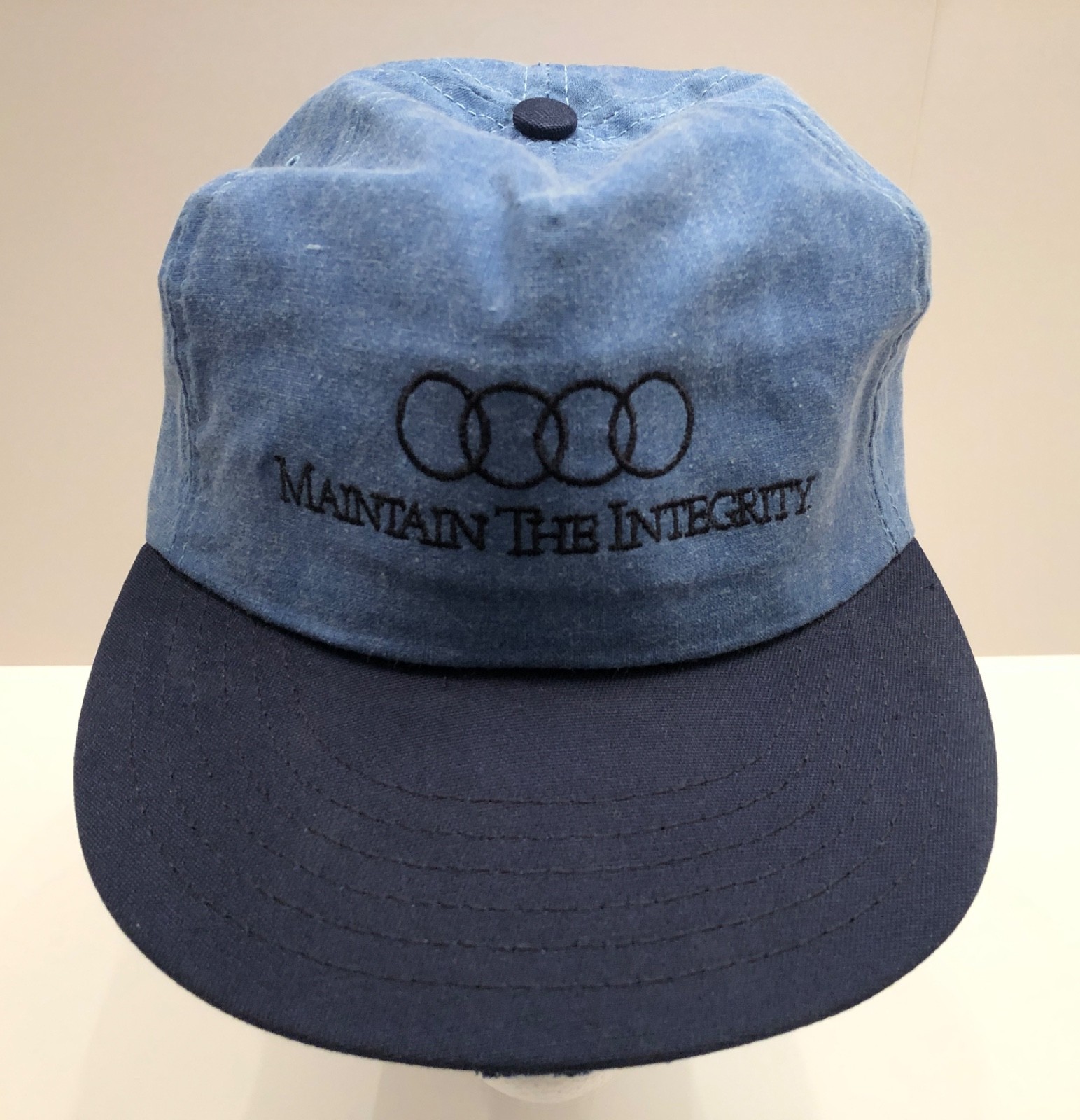 Audi Hat Baseball Cap w/ Rings & other Logo by Cap America - Adjustable