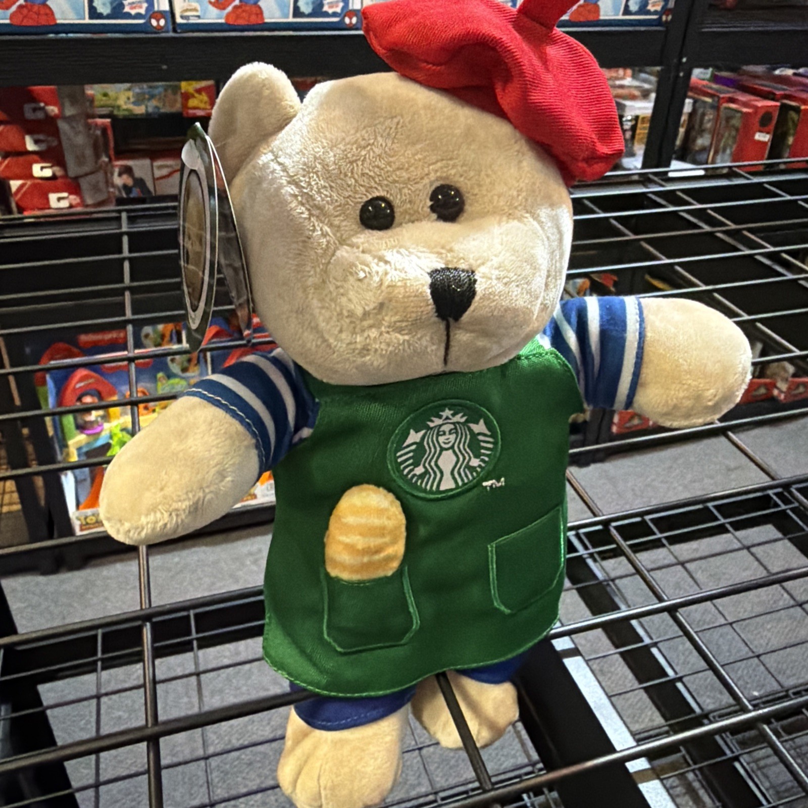 NEW WITH TAGS Starbucks Bearista Plush Bear FRANCE Edition