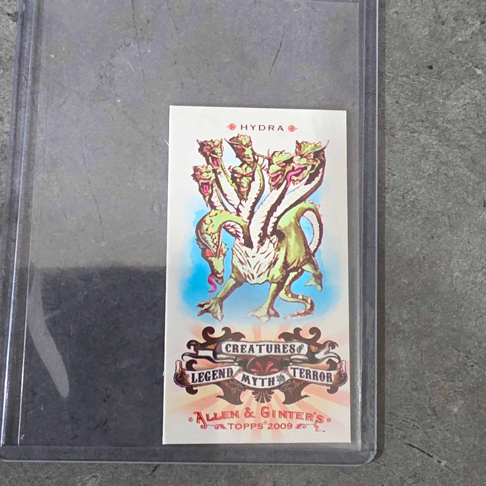 Topps 2009 Allen & Ginter’s Insert Creatures of Legend Myth Terror Hydra LMT17