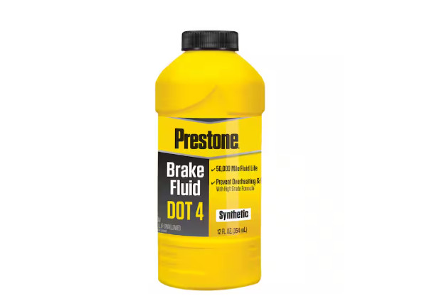 Prestone Dot 4-Brake Fluid, 12 fl. oz., Synthetic, 50,000 Mile