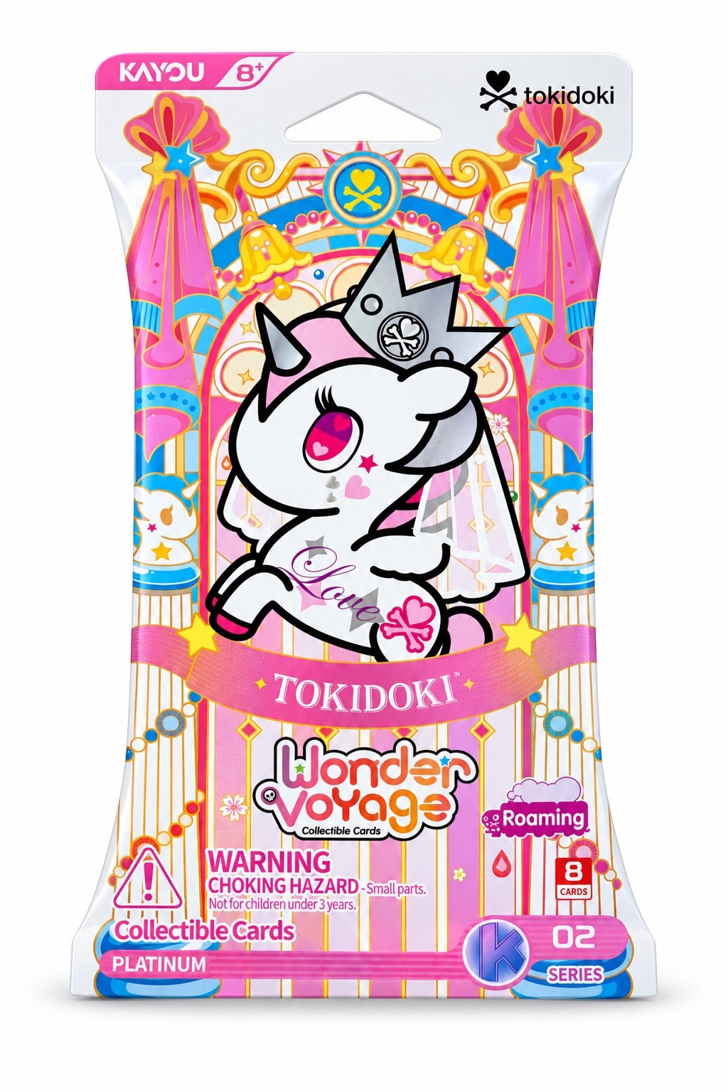 KAYOU tokidoki Wonder Voyage Roaming Edition 02 Sealed Box 8 Cards 2026 KAYOU tokidoki Wonder Voyage Roaming Edition 02 Sealed Box 8 Cards 2026