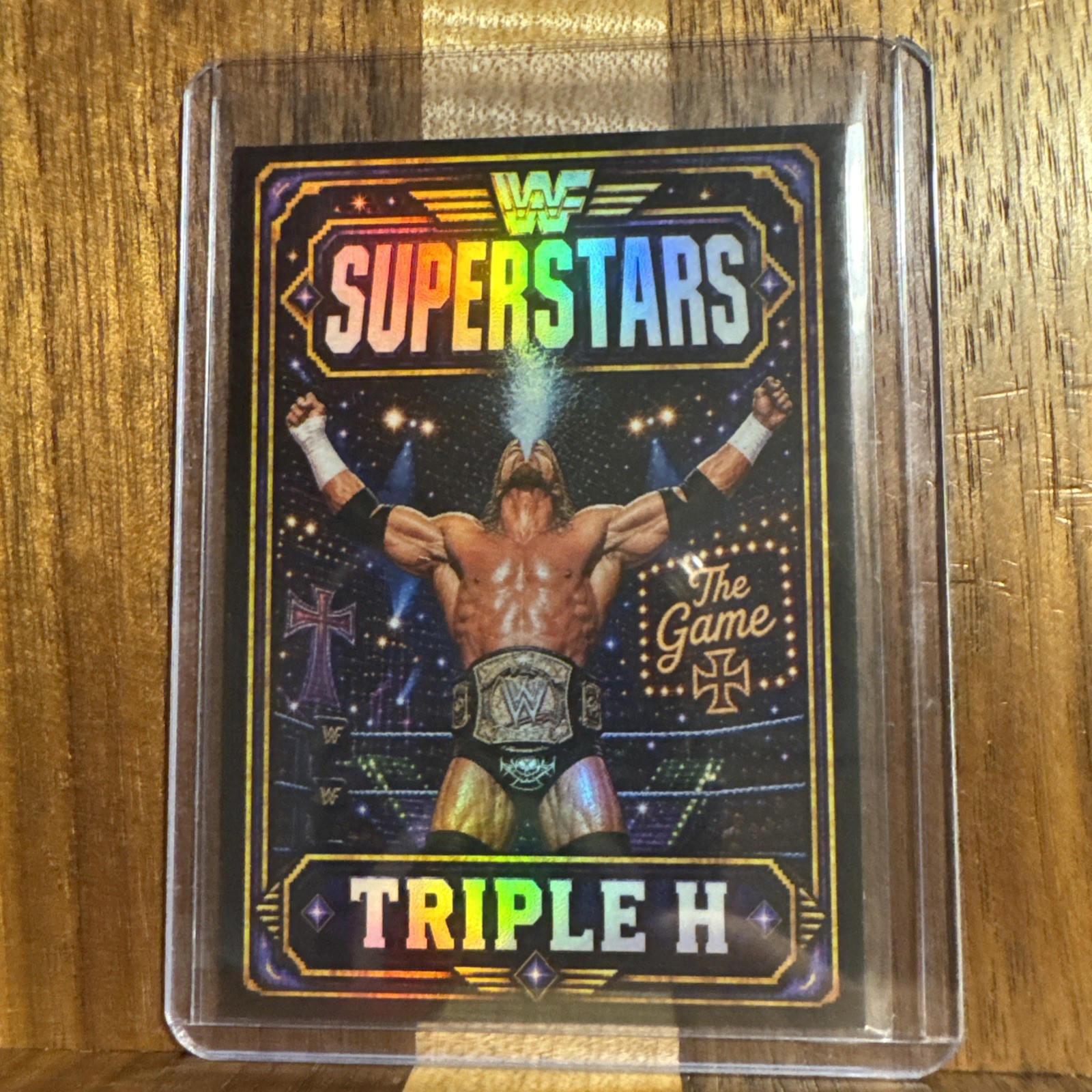 Wwf  WWE Wcw Superstars Triple H HHH  Parody RARE /99