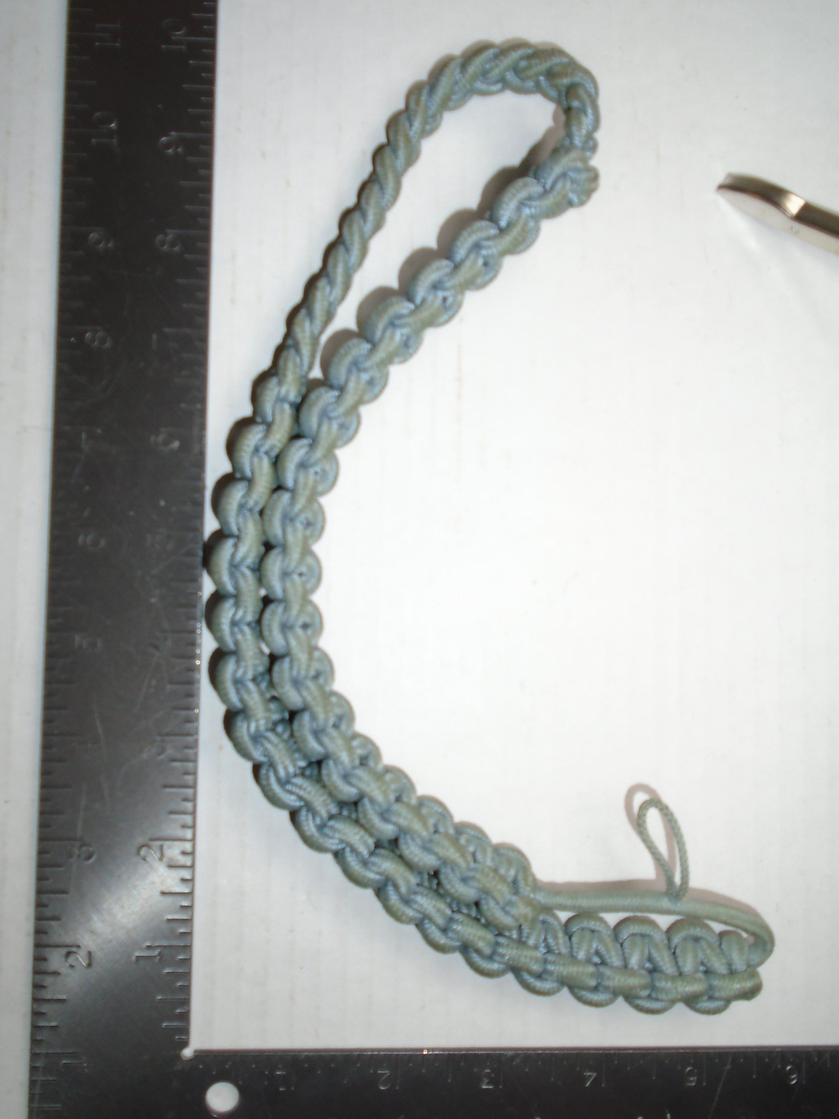 Vintage Original c1950's US Army Infantry INTERWOVEN Blue Shoulder Cord Vintage Original c1950's US Army Infantry INTERWOVEN Blue Shoulder Cord