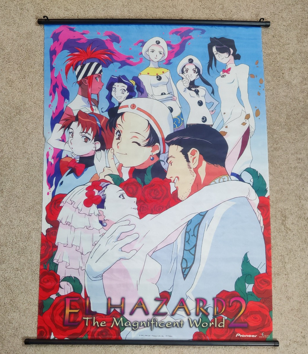 El Hazard 2 The Magnificent World Anime Vintage Wall Scroll Tapestry 41\