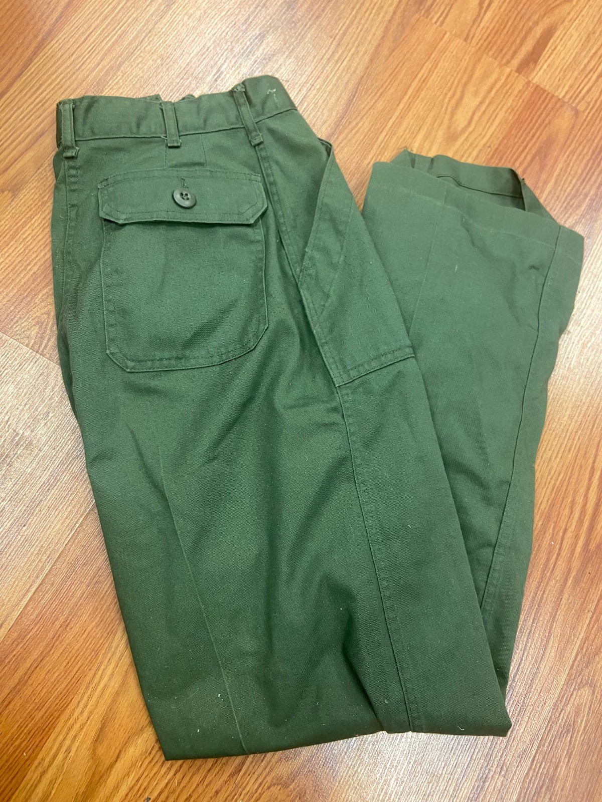 Vintage Military Trousers Utility OG 507  ladies sz 12 Green