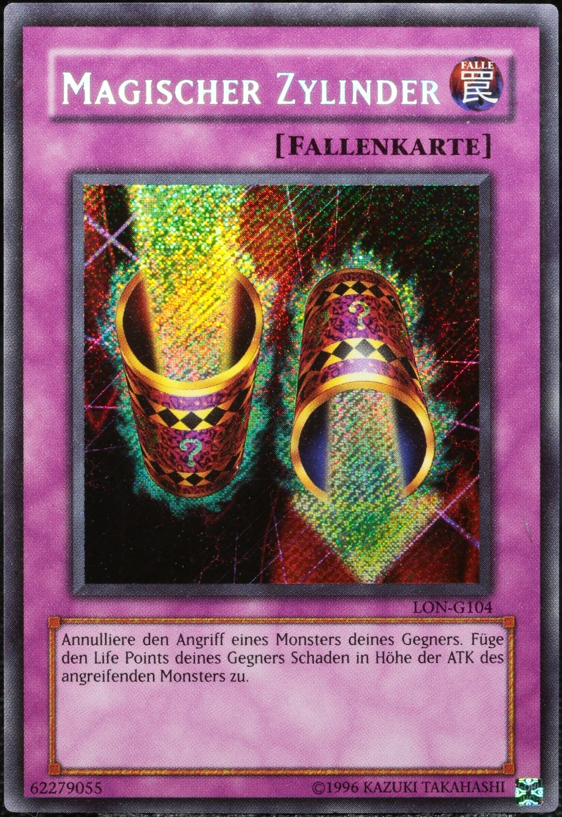 Yu-Gi-Oh Magic Cylinder LON-G104 Secret Rare [GD] | DE 2003