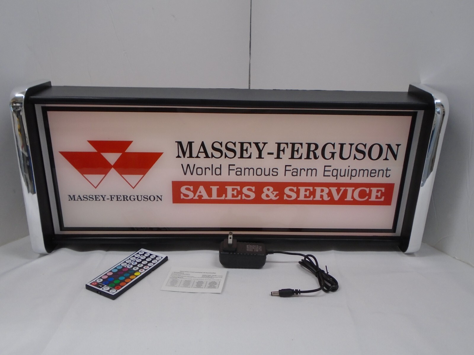 Massey-Ferguson Sales LED Display lighted sign lightbox Wall hanging Light