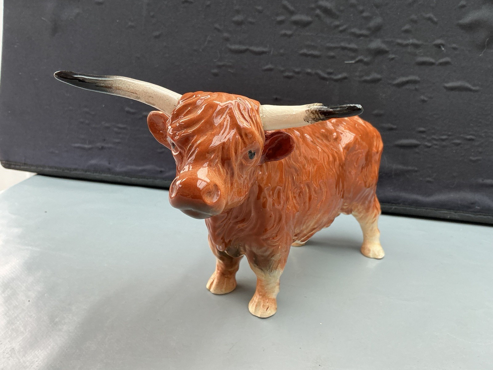 VINTAGE  COOPERCRAFT  HIGHLAND  COW 