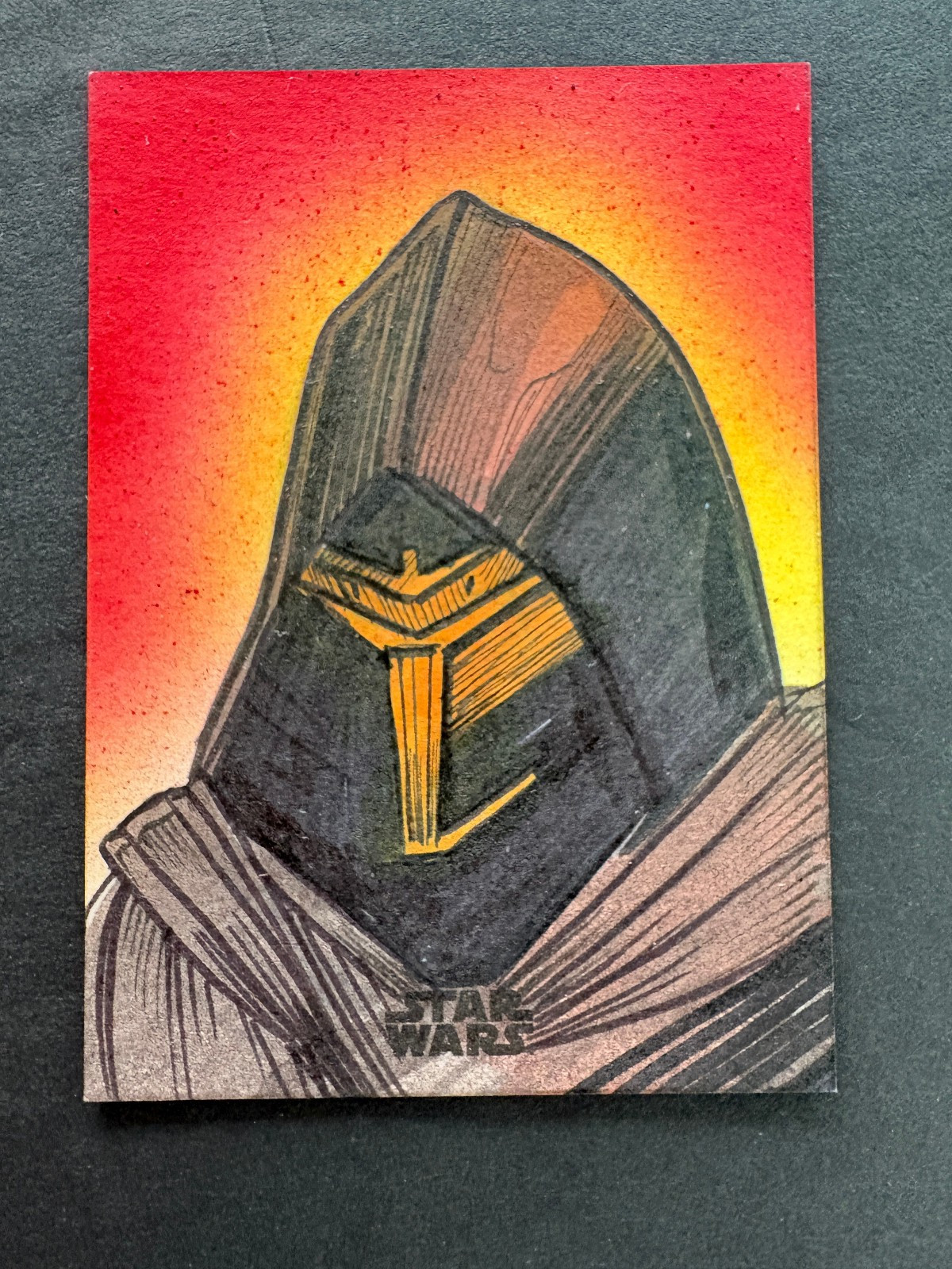 2024-25 Topps Star Wars Darth Revan 1/1 Sketch Card Eric Medina Artist