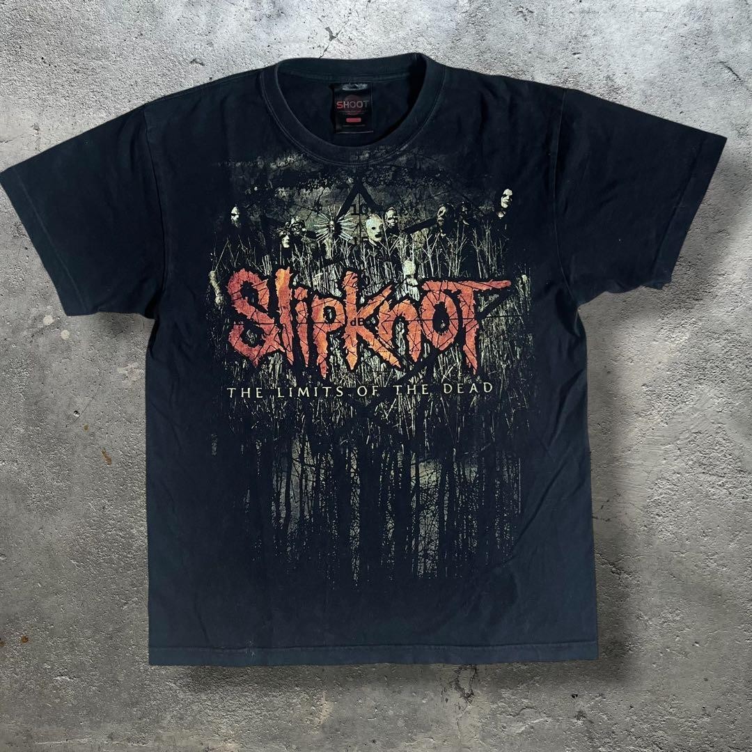 00S Slipknot The Limits Of Dead T-Shirt Men Vintage Rare Band Model Limited Edit
