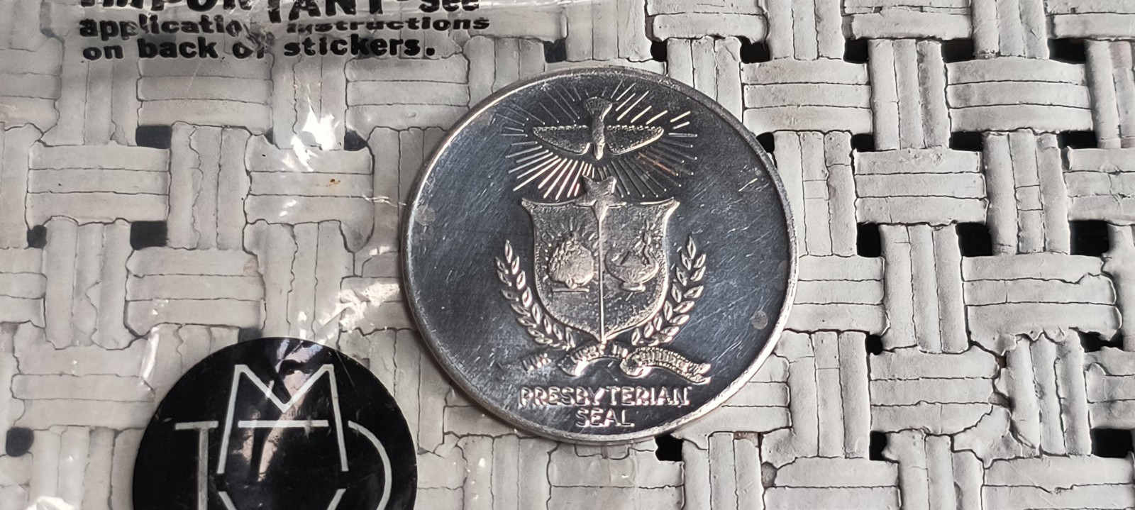 Vtg Presbyterian Seal Coin Token - \