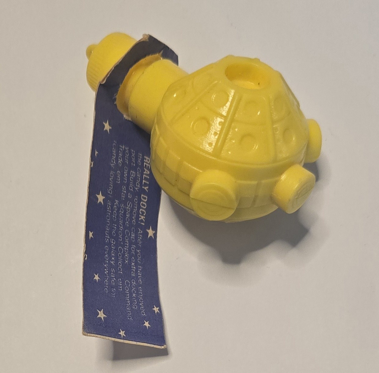 Vintage 1980s CD 2000 Space Fleet Candy Filled Container Spaceport 711 NOS 2.5\