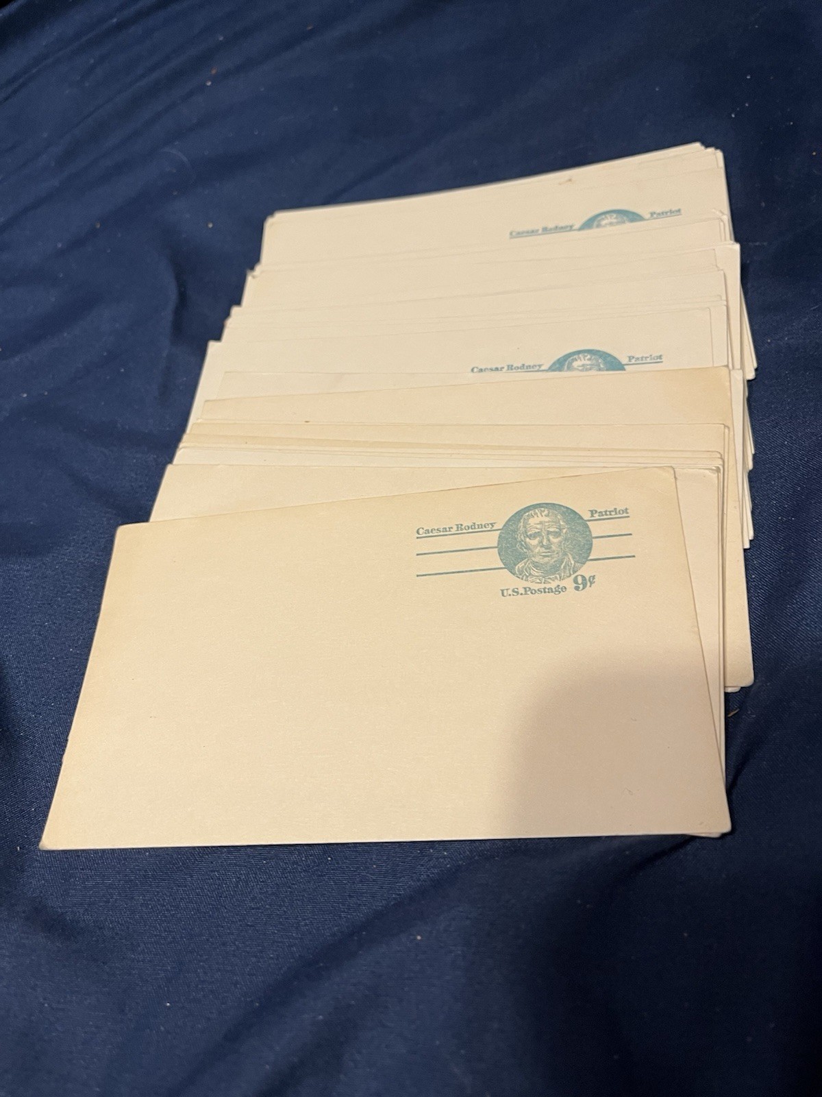 50 nine cent postage stamps United States Postcards Un Mailed Cesar Romney