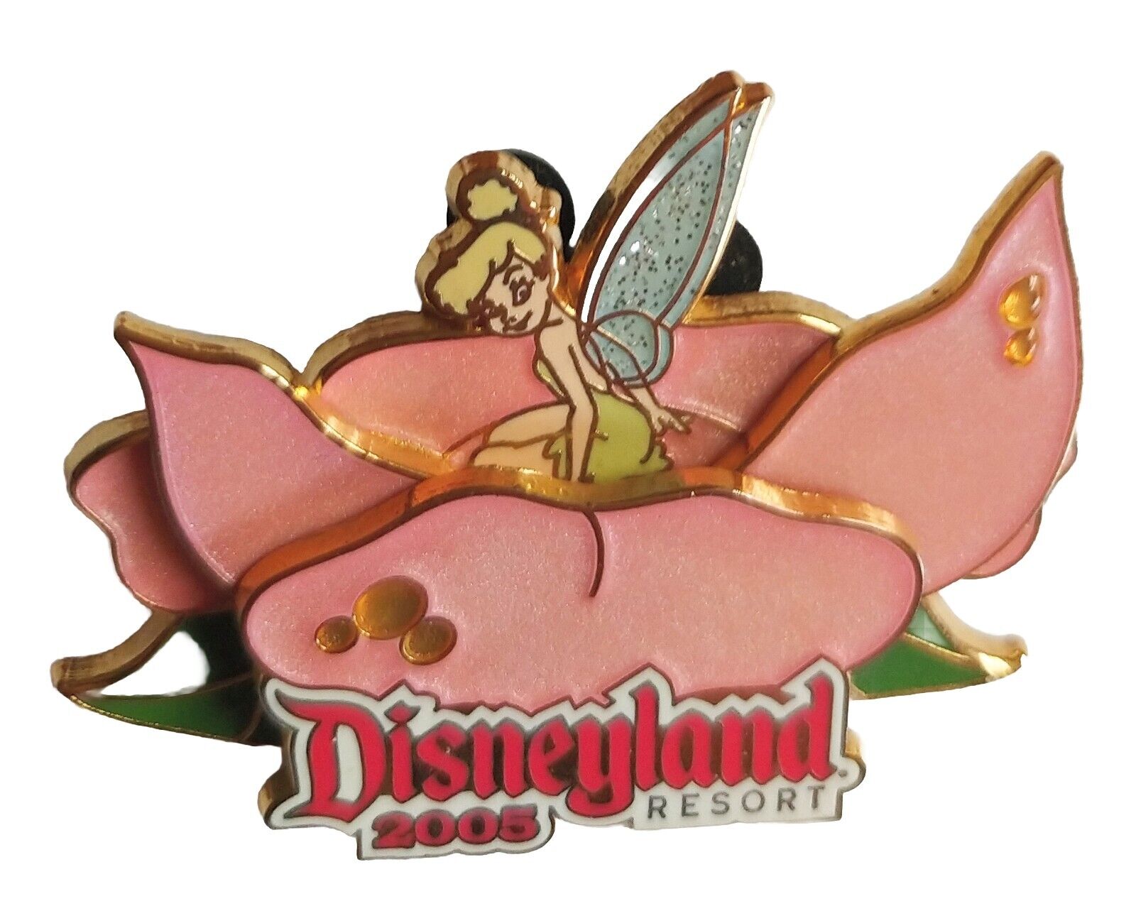 Disneyland Resort 2005 Tinker Bell In Flower, Hinged LE Pin