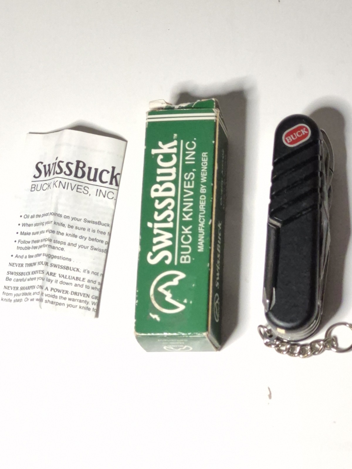 Swissbuck Taskmate II Wenger/Buck Black Swiss Army Multi-tool Knife Model: 87502 Swissbuck Taskmate II Wenger/Buck Black Swiss Army Multi-tool Knife Model: 87502