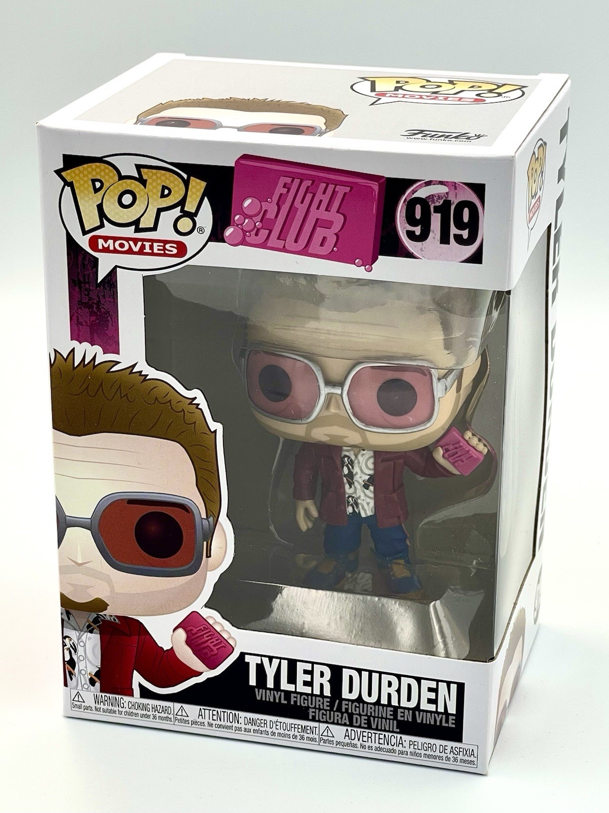 Funko Pop TYLER DURDEN (great condition) Fight Club Brad Pitt 919