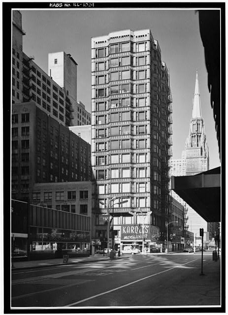 Chicago Illinois Reliance Building 1900s State Street Skyscraper Offices Stores
