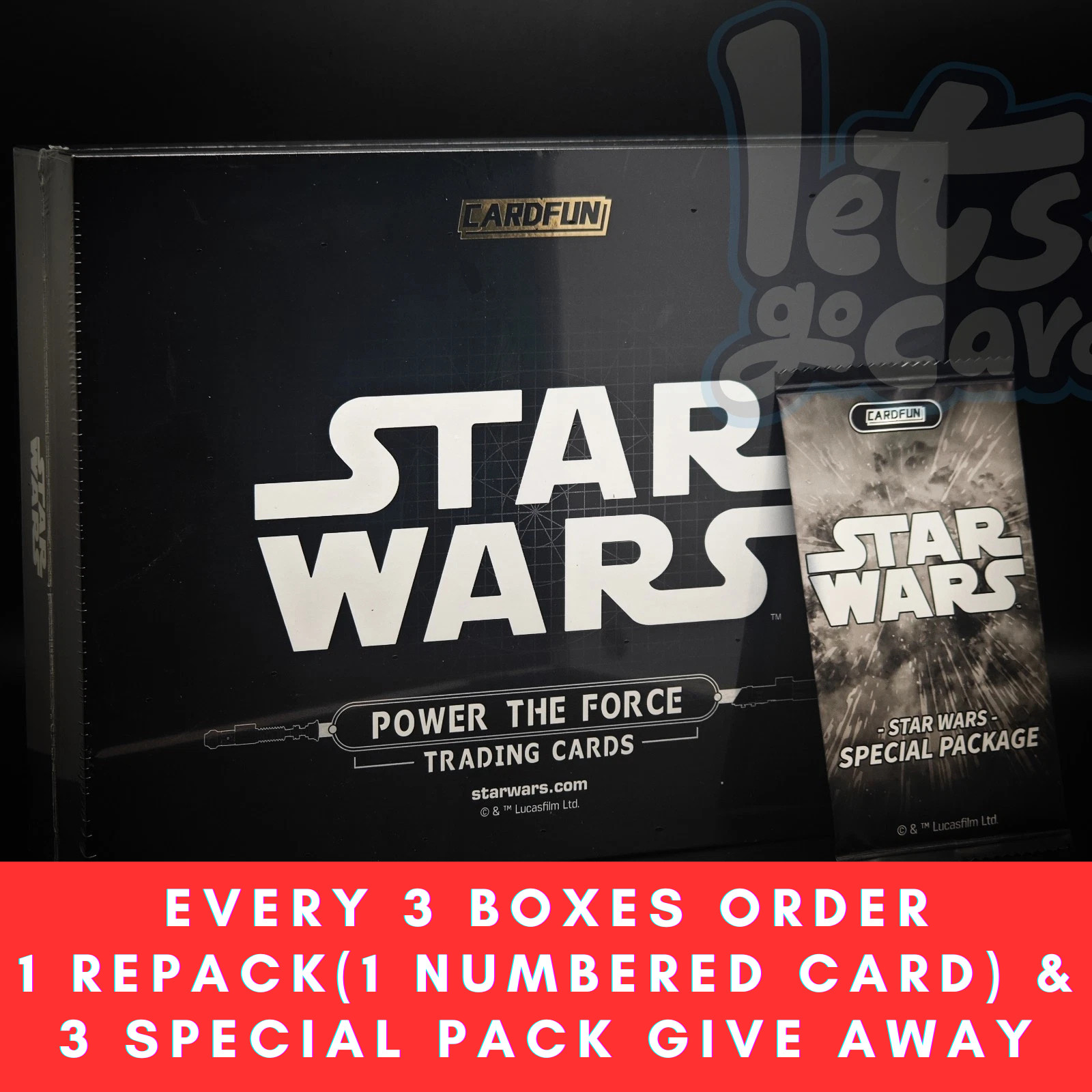 2025 Card Fun Star Wars Power The Force(1 Box) + 1 Special Pack(1 card)