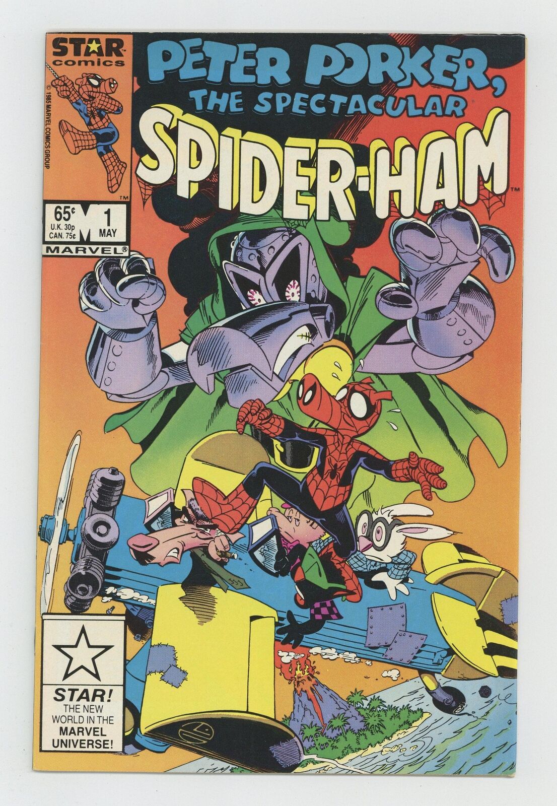 Peter Porker the Spectacular Spider-Ham #1 FN 6.0 1985