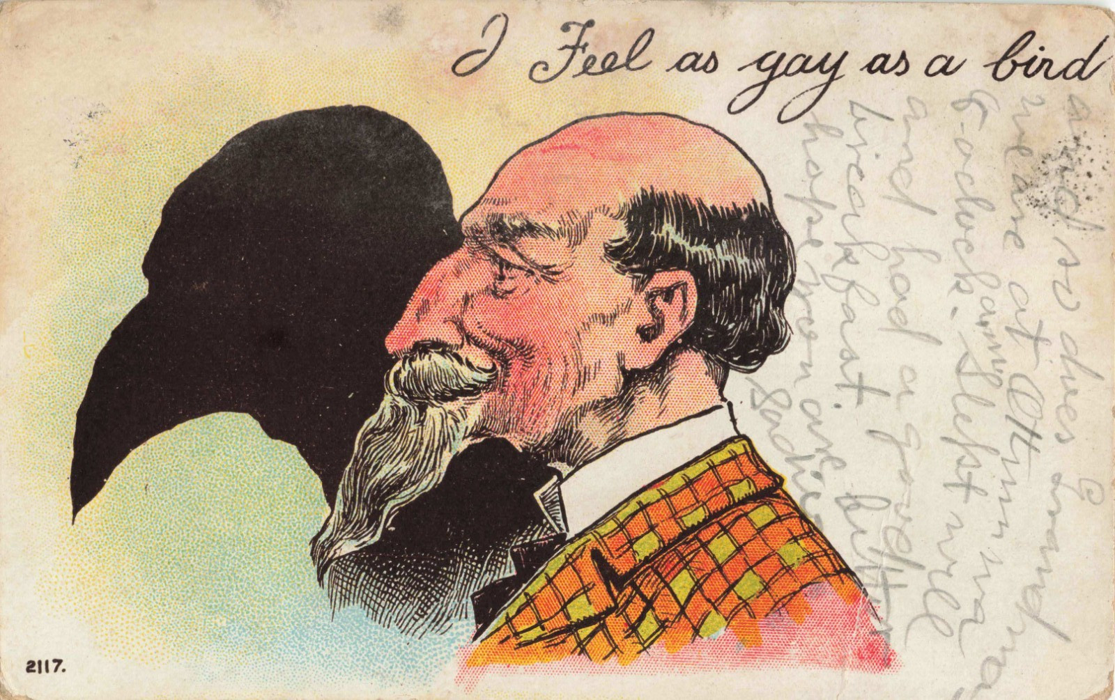 Vintage Antique Humor Postcard Undivided Back (83a)