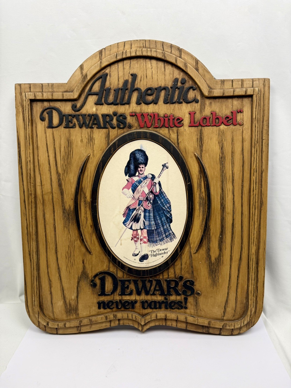 Vintage Authentic Dewar's 